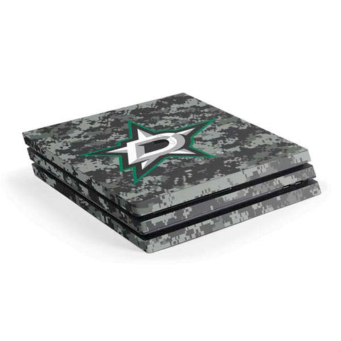 NHL Dallas Stars Camo PS4 Pro Console Skin